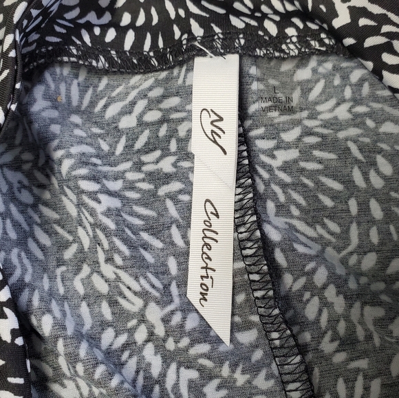 NY Collection Women's Maxi Skirt Modest/Flowy Size L - Picture 3 of 9